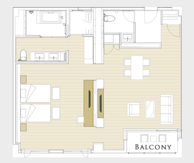 Terrace Suite layout