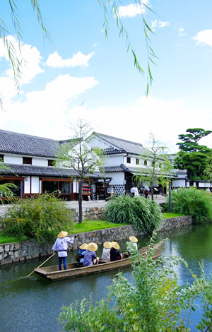 岡山 倉敷美観地区の観光船