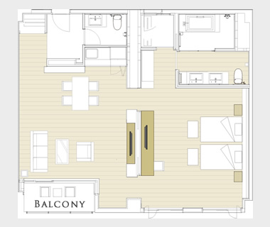 Panorama Terrace Suite layout