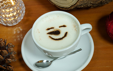 生姜ほうじ茶ラテ